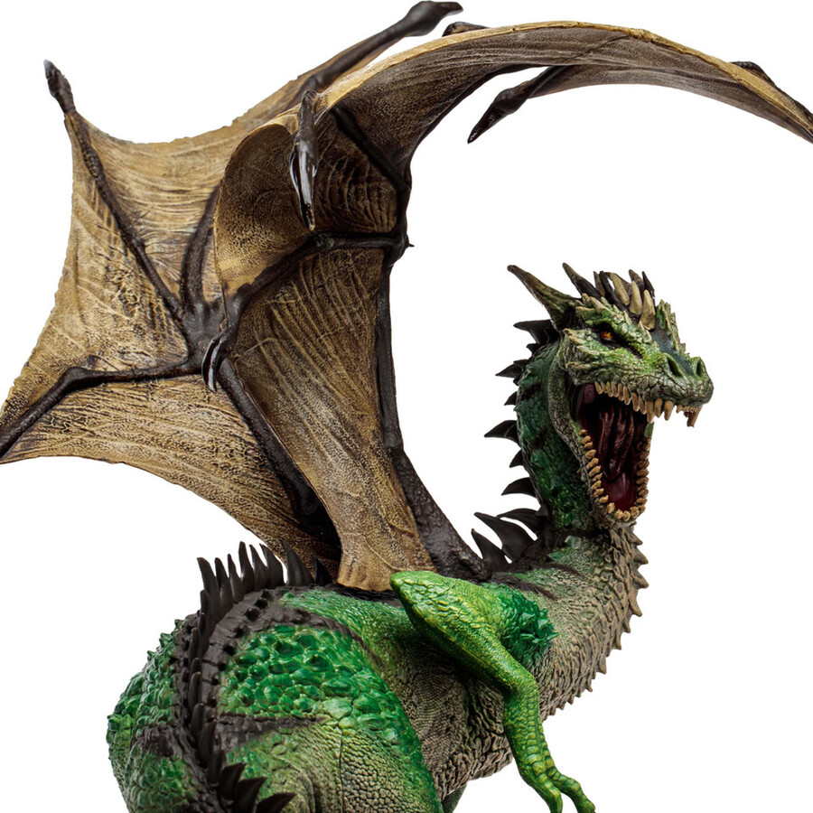mcfarlanes dragons - serie 8 eternal clan gold label exclusiva con coleccionable digital