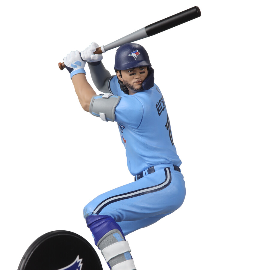 figura de 7 de bo bichette toronto blue jays de la mlb. selecciones deportivas de mcfarlane.