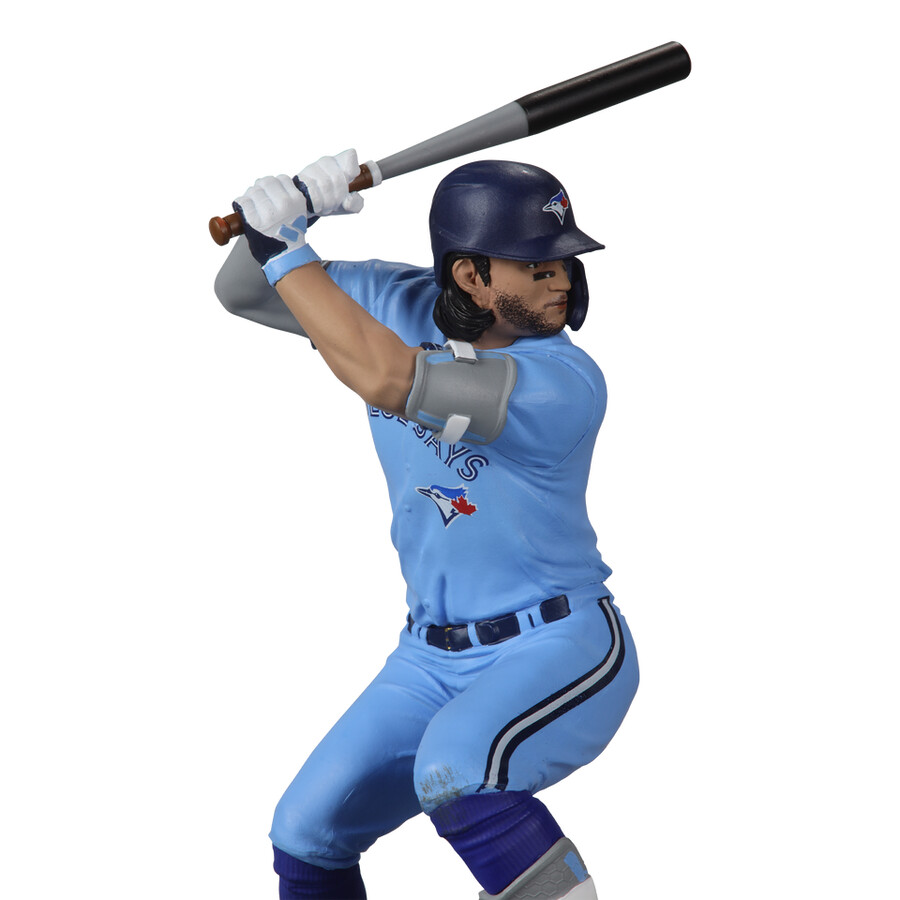 figura de 7 de bo bichette toronto blue jays de la mlb. selecciones deportivas de mcfarlane.