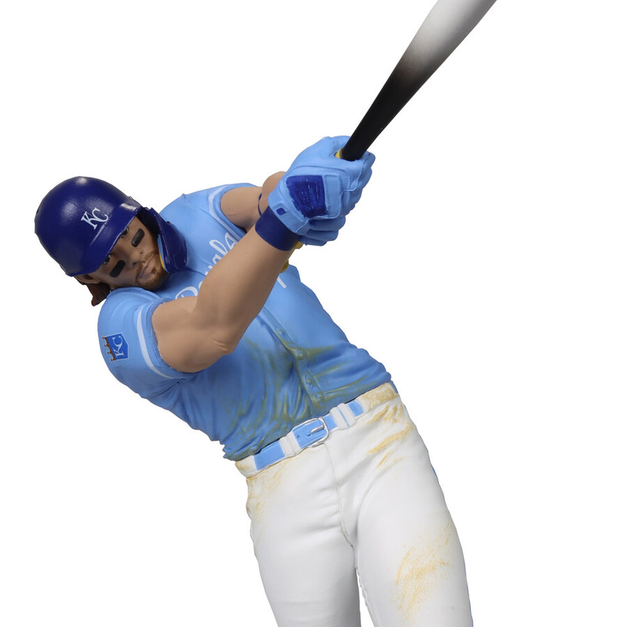 paquete mlb de bobby witt jr. kansas city royals 2 figuras chase de 7 regulares y platino mcfarlanes sportspicks