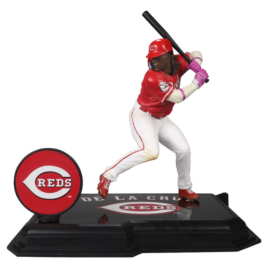 figura de 7 de elly de la cruz rojos de cincinnati de la mlb mcfarlanes sportspicks