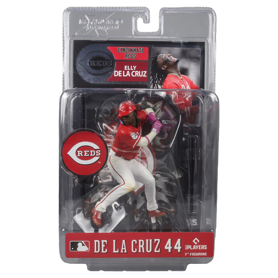figura de 7 de elly de la cruz rojos de cincinnati de la mlb mcfarlanes sportspicks