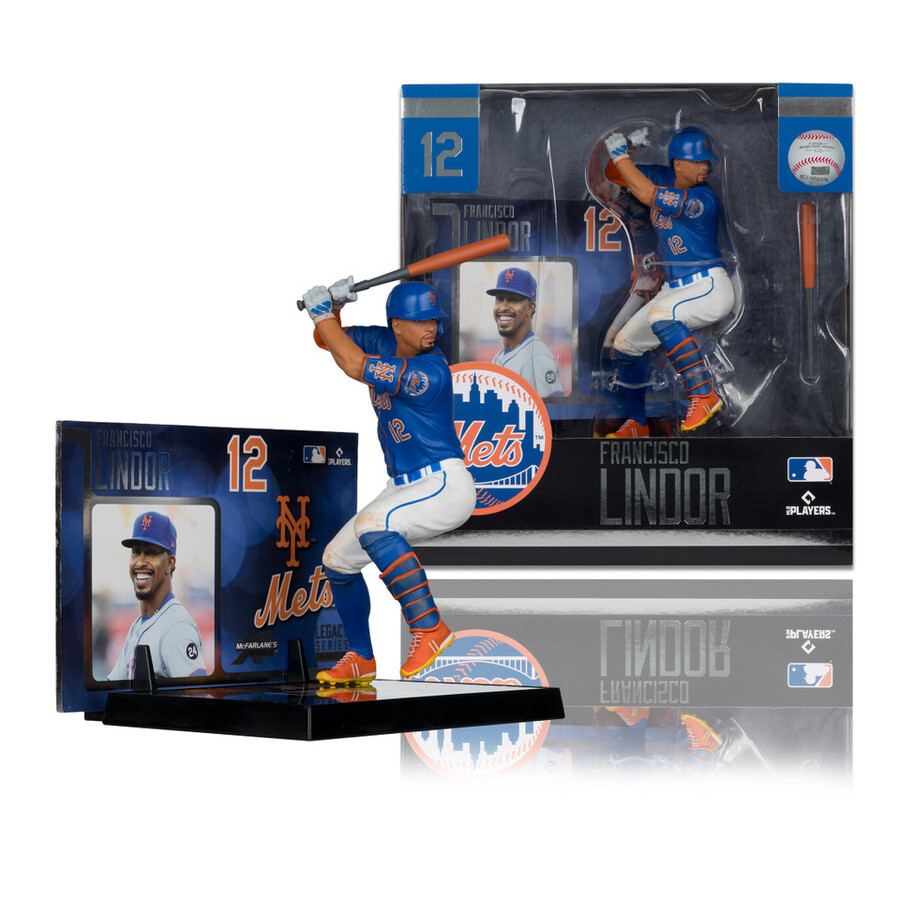 figura de 7 de francisco lindor new york mets mlb mcfarlanes sportspicks