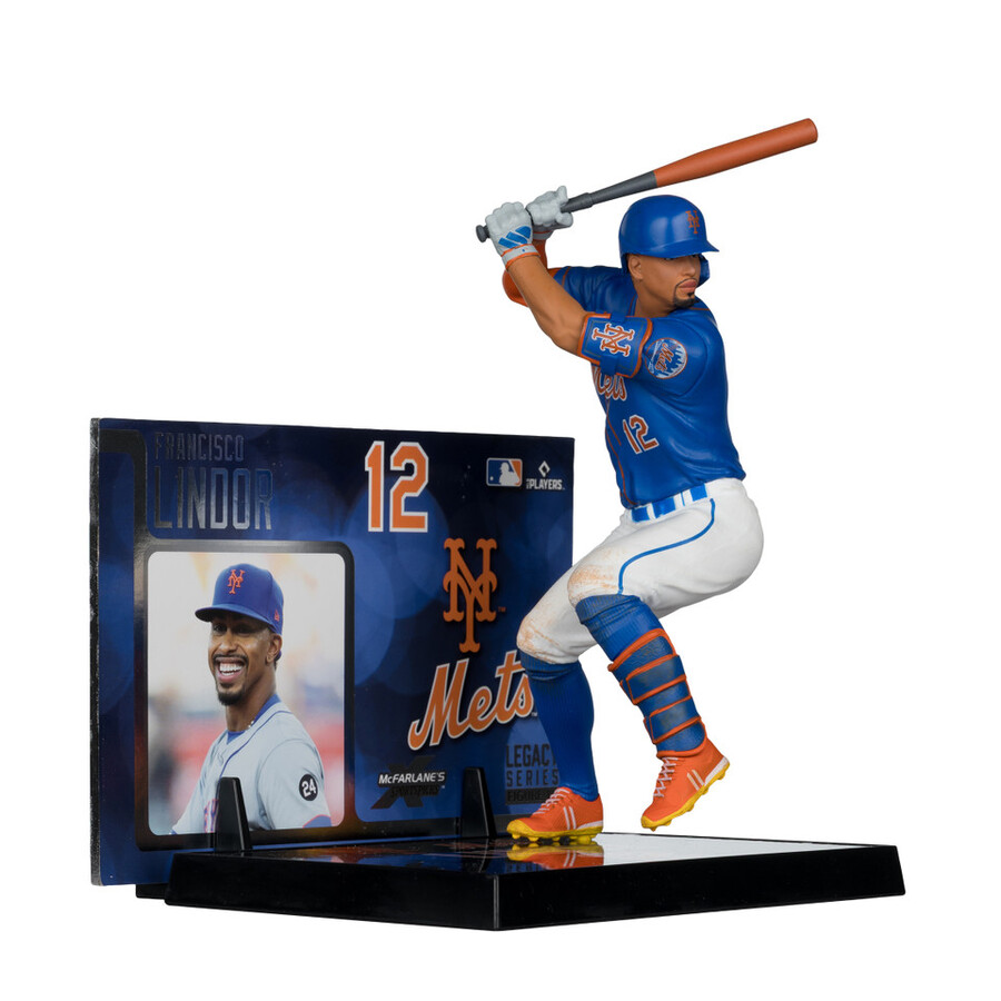 figura de 7 de francisco lindor new york mets mlb mcfarlanes sportspicks