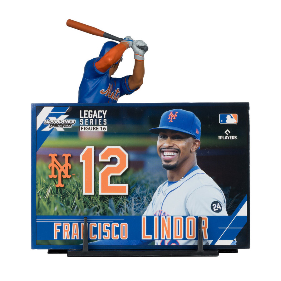 figura de 7 de francisco lindor new york mets mlb mcfarlanes sportspicks