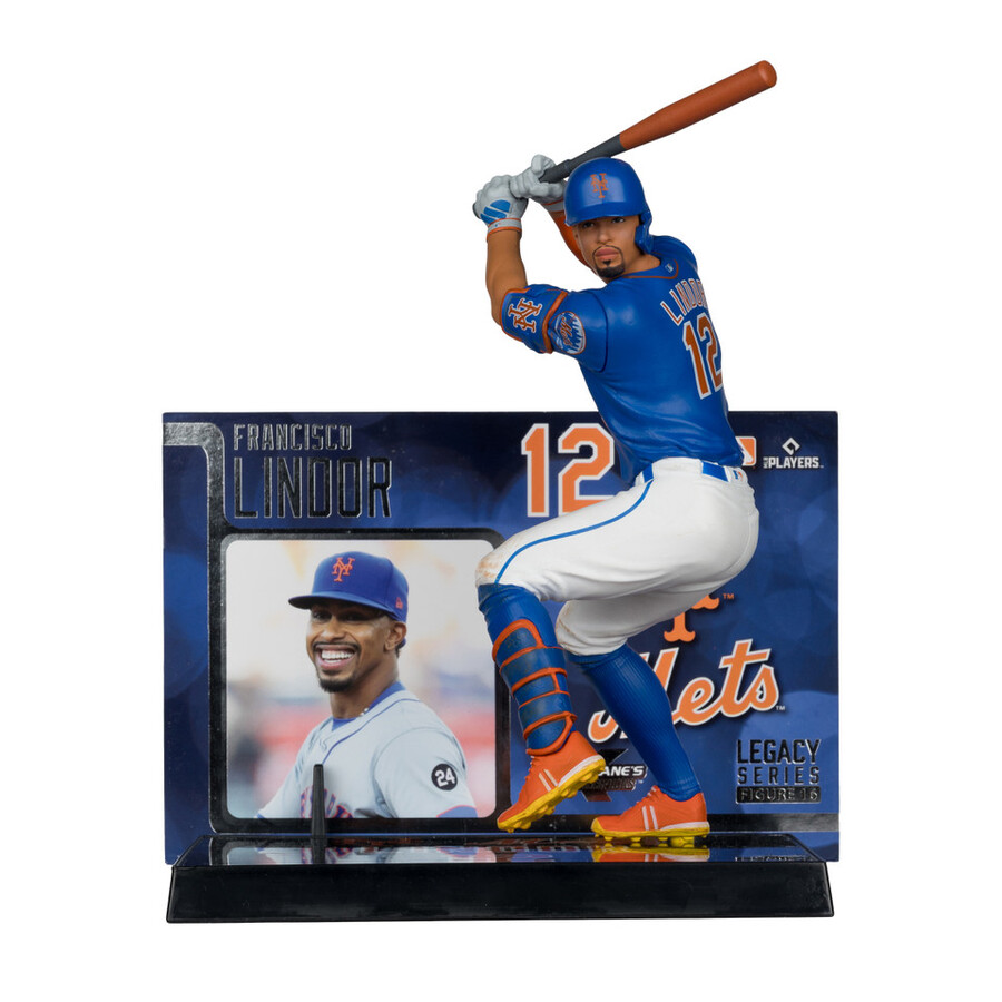 figura de 7 de francisco lindor new york mets mlb mcfarlanes sportspicks