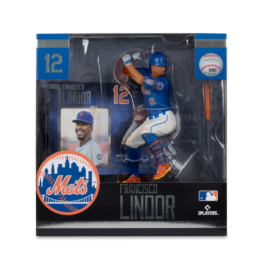 figura de 7 de francisco lindor new york mets mlb mcfarlanes sportspicks
