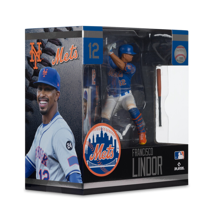 figura de 7 de francisco lindor new york mets mlb mcfarlanes sportspicks