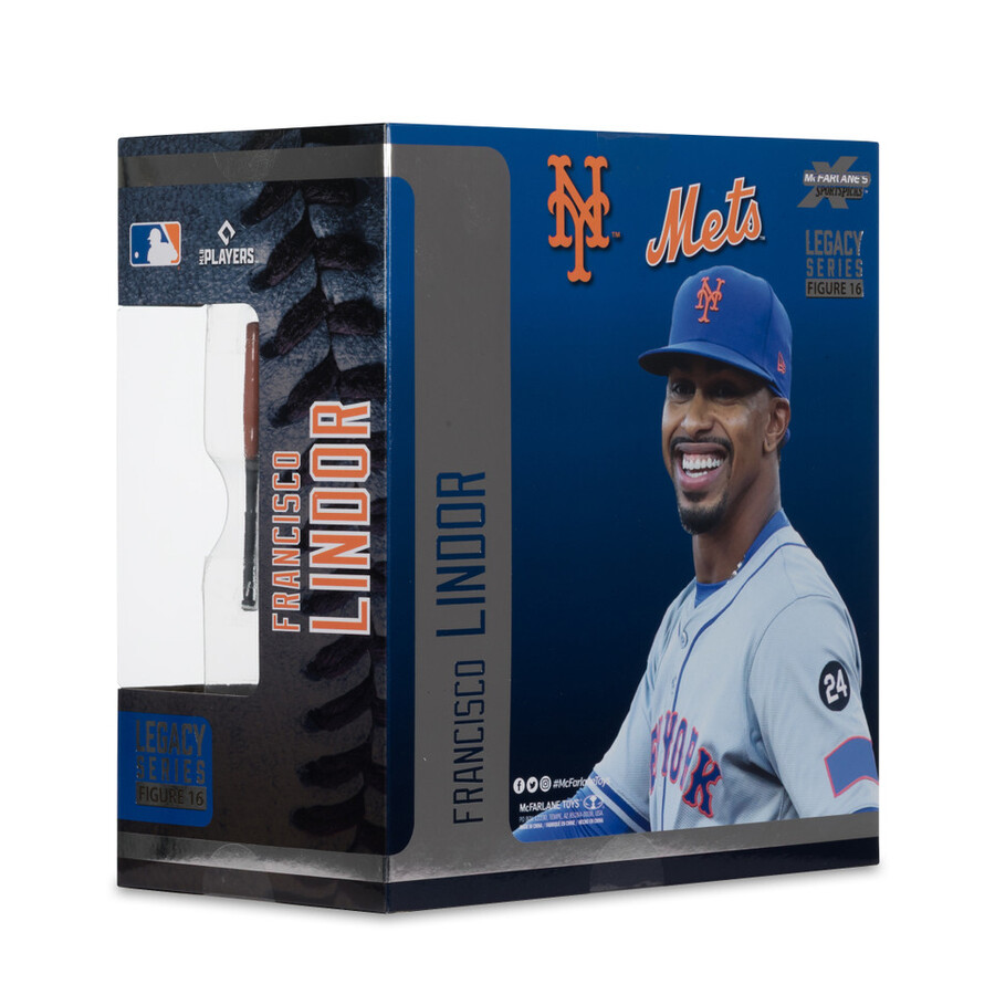 figura de 7 de francisco lindor new york mets mlb mcfarlanes sportspicks