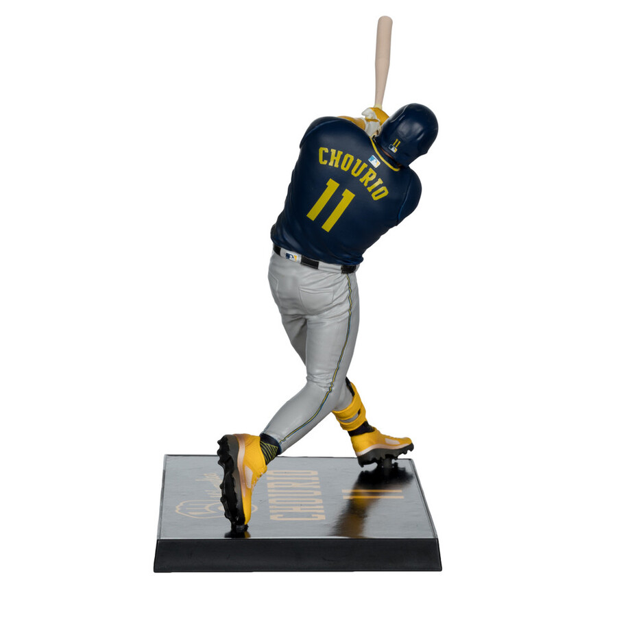 paquete mlb de jackson chourio cerveceros de milwaukee 2 figuras chase de 7 regulares y platino mcfarlanes sportspicks