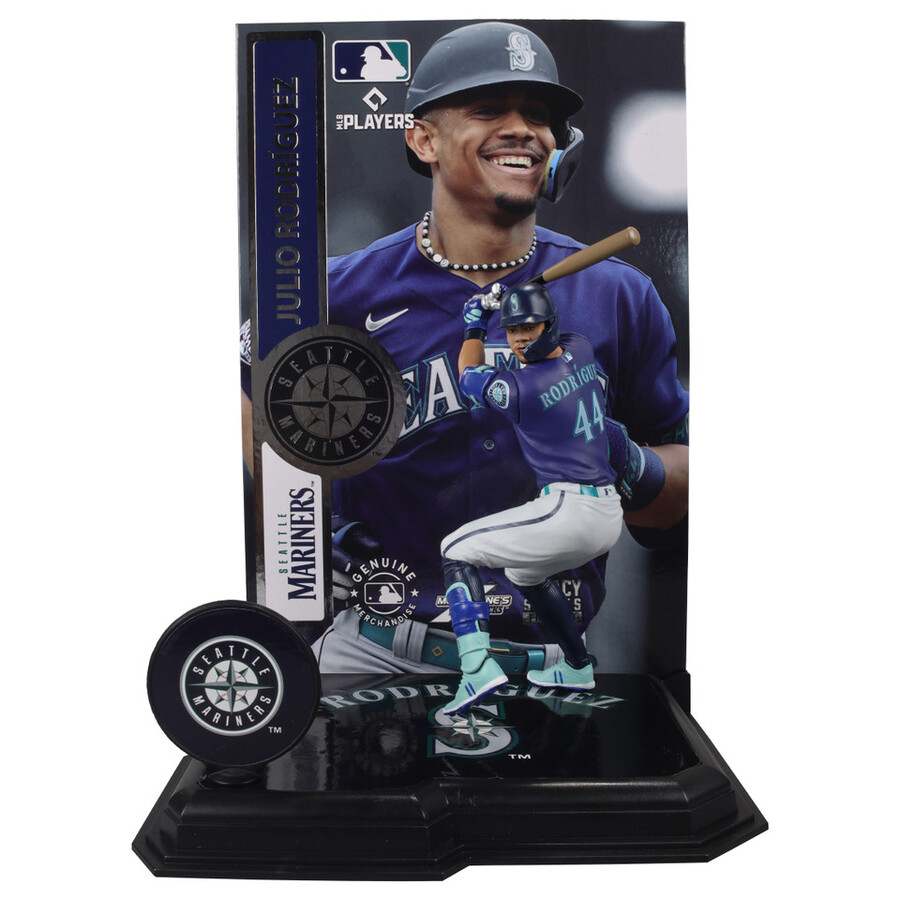 figura de 7 de julio rodríguez marineros de seattle de la mlb mcfarlanes sportspicks