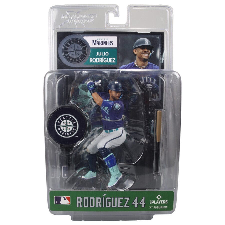 figura de 7 de julio rodríguez marineros de seattle de la mlb mcfarlanes sportspicks