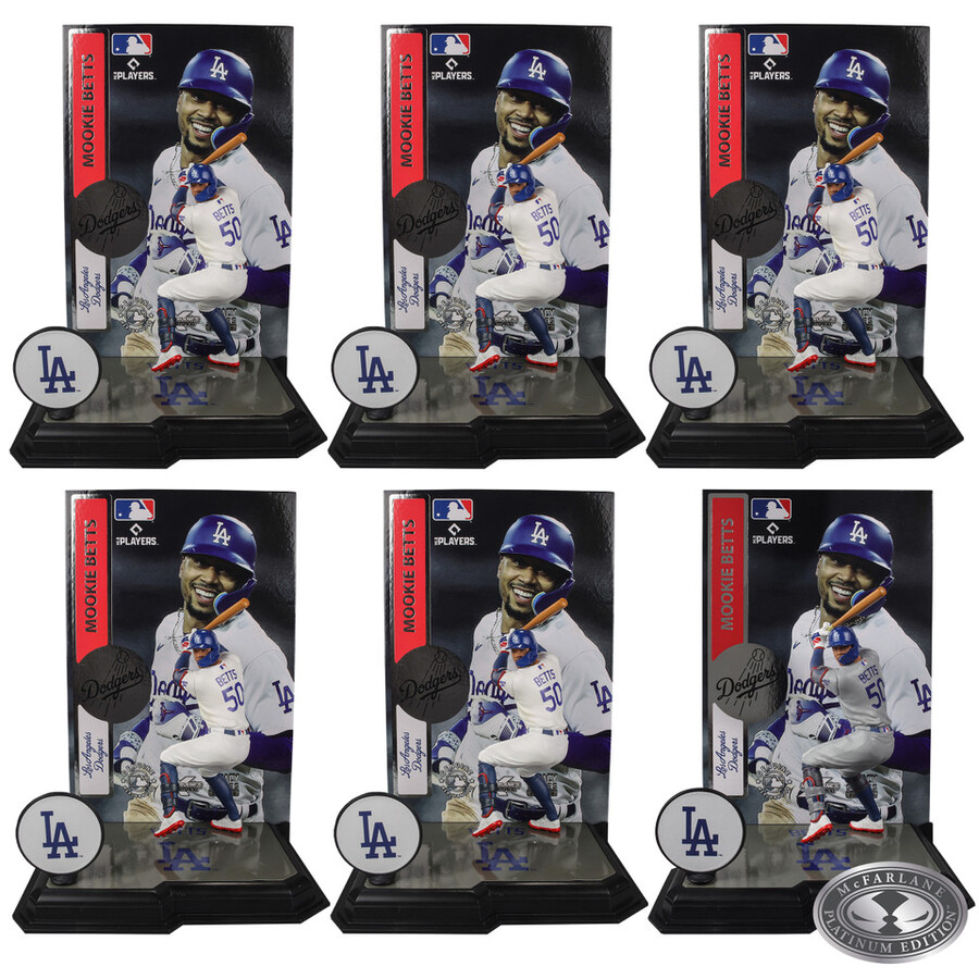 caja sellada de fábrica de mookie betts los angeles dodgers mlb 6 con chase
