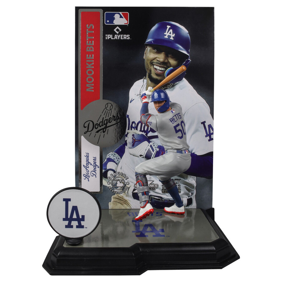 caja sellada de fábrica de mookie betts los angeles dodgers mlb 6 con chase