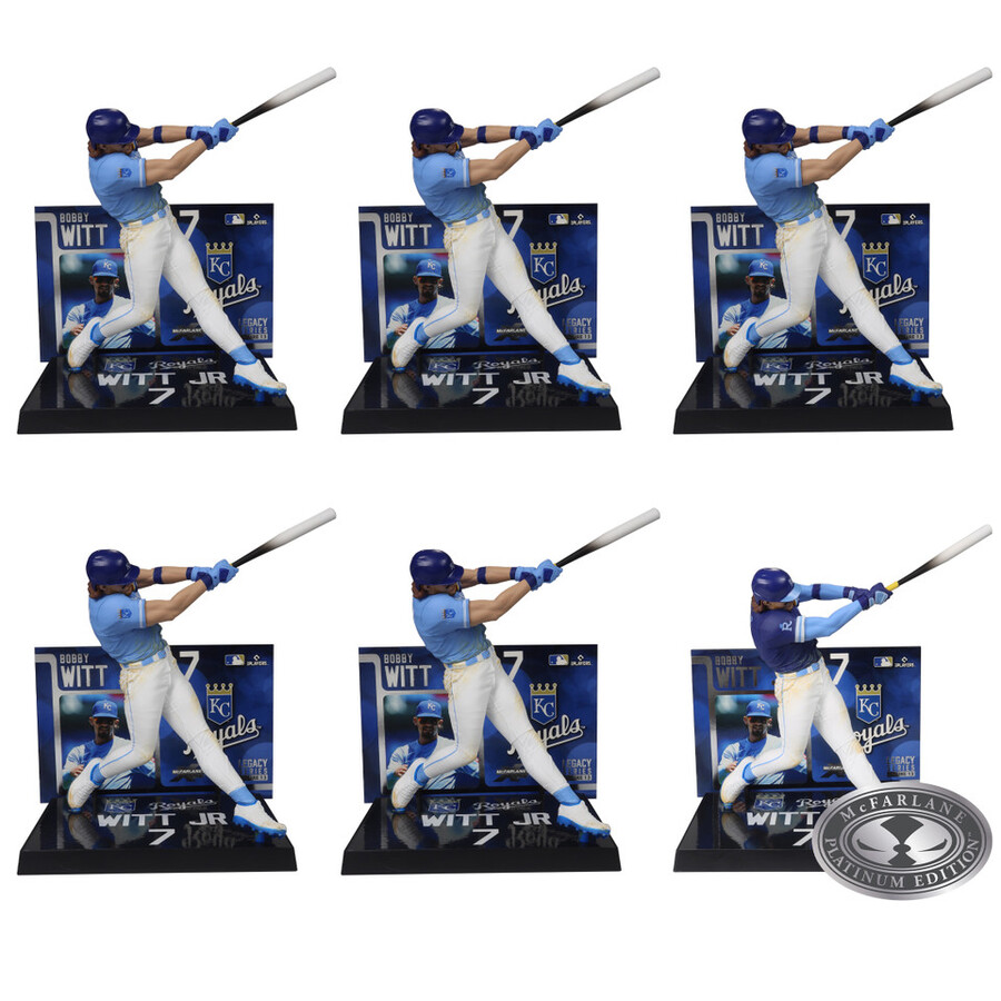 bobby witt jr. kansas city royals caja sellada de fábrica de la mlb 6