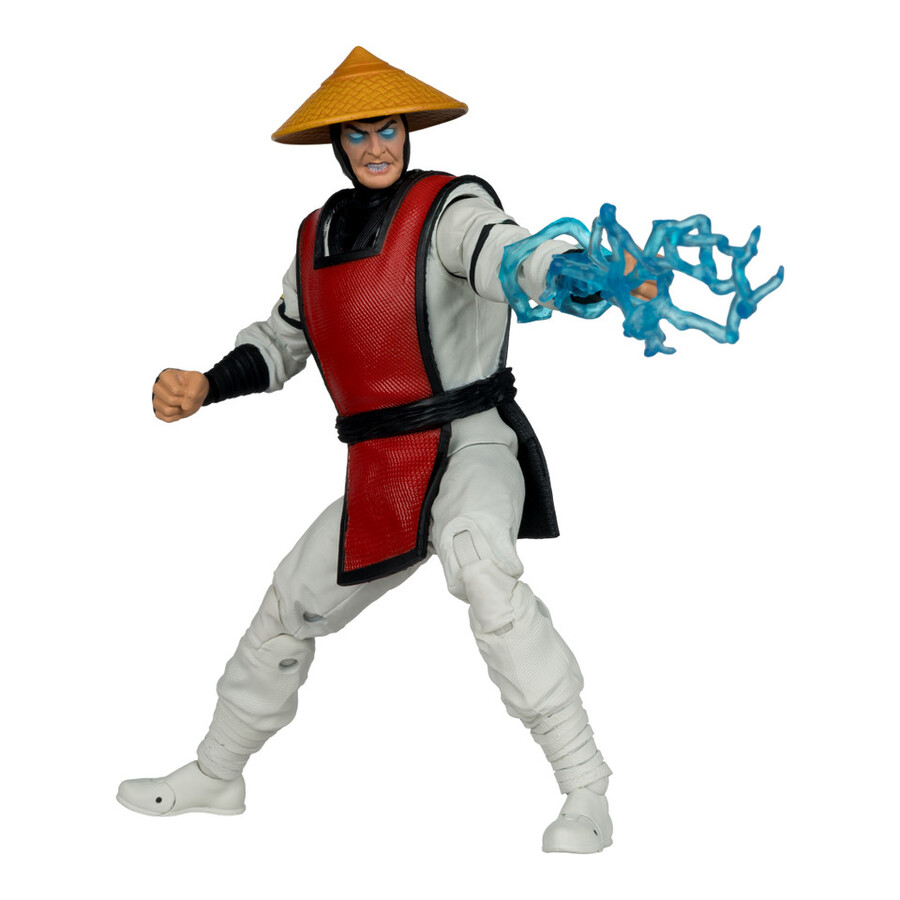 figuras de 18 cm de scorpion vs. raiden mortal kombat klásico paquete de 2