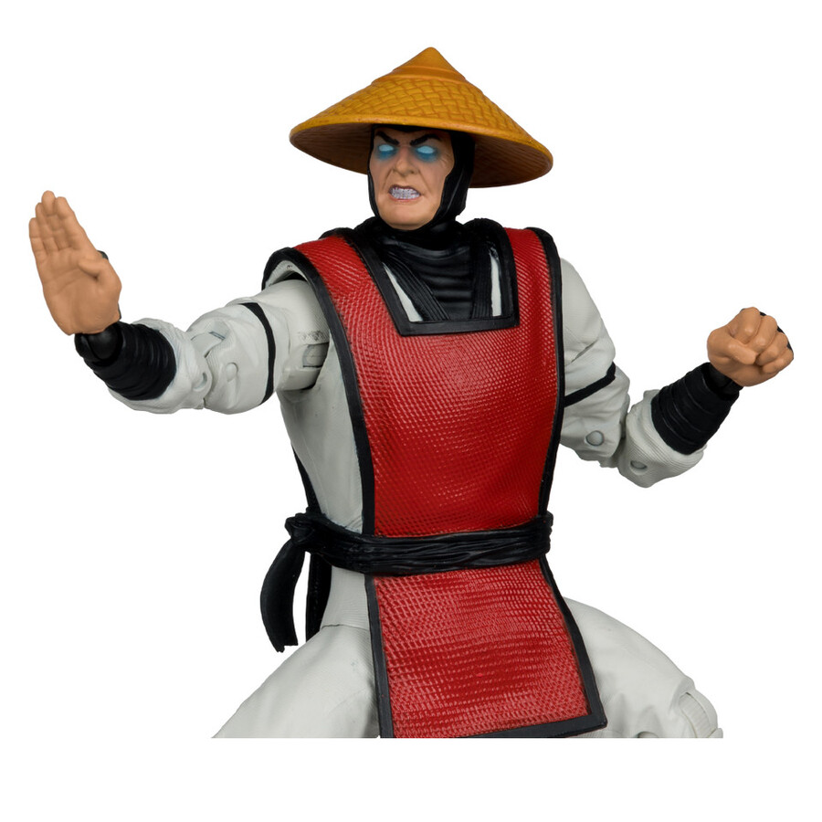 figuras de 18 cm de scorpion vs. raiden mortal kombat klásico paquete de 2