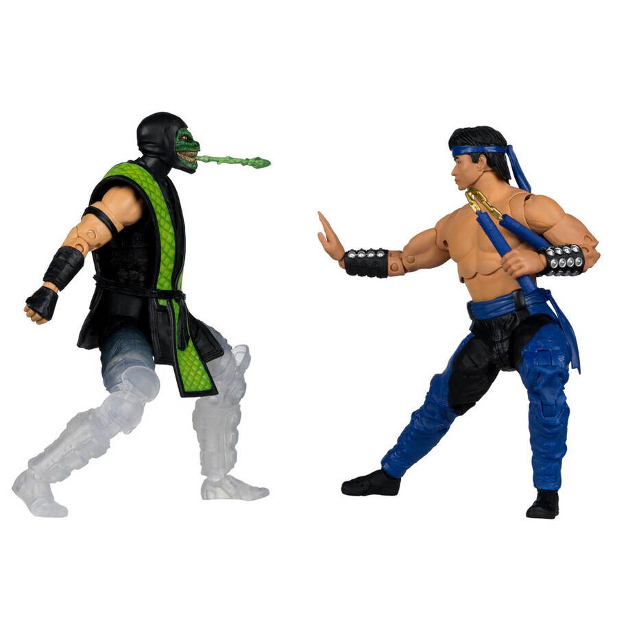 paquete de 4 figuras de 7 de mortal kombat klassic wave 2