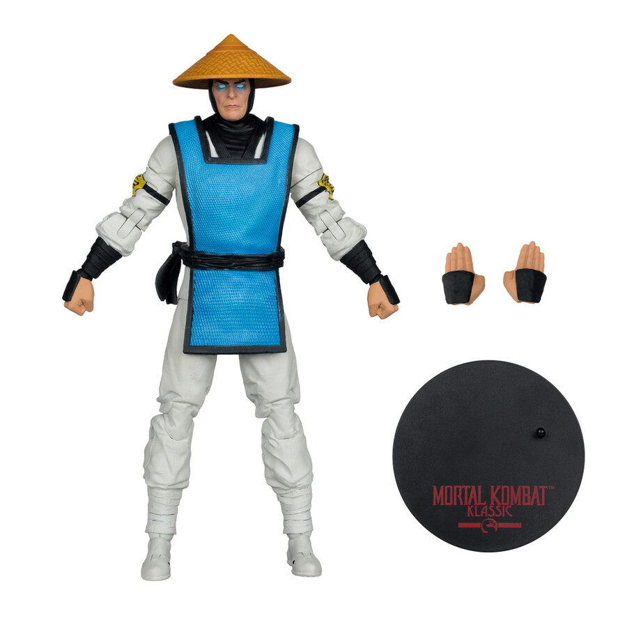 paquete de 4 figuras de 7 de mortal kombat klassic wave 2