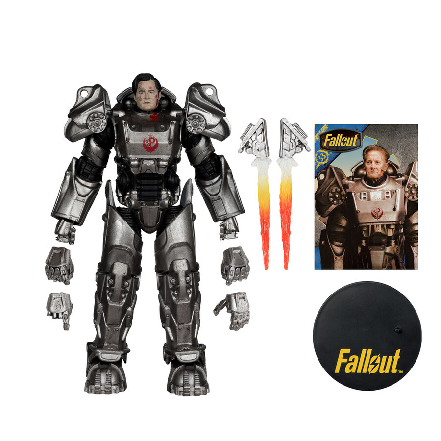 figura de lujo de 7 de hank maclean serie de televisión fallout