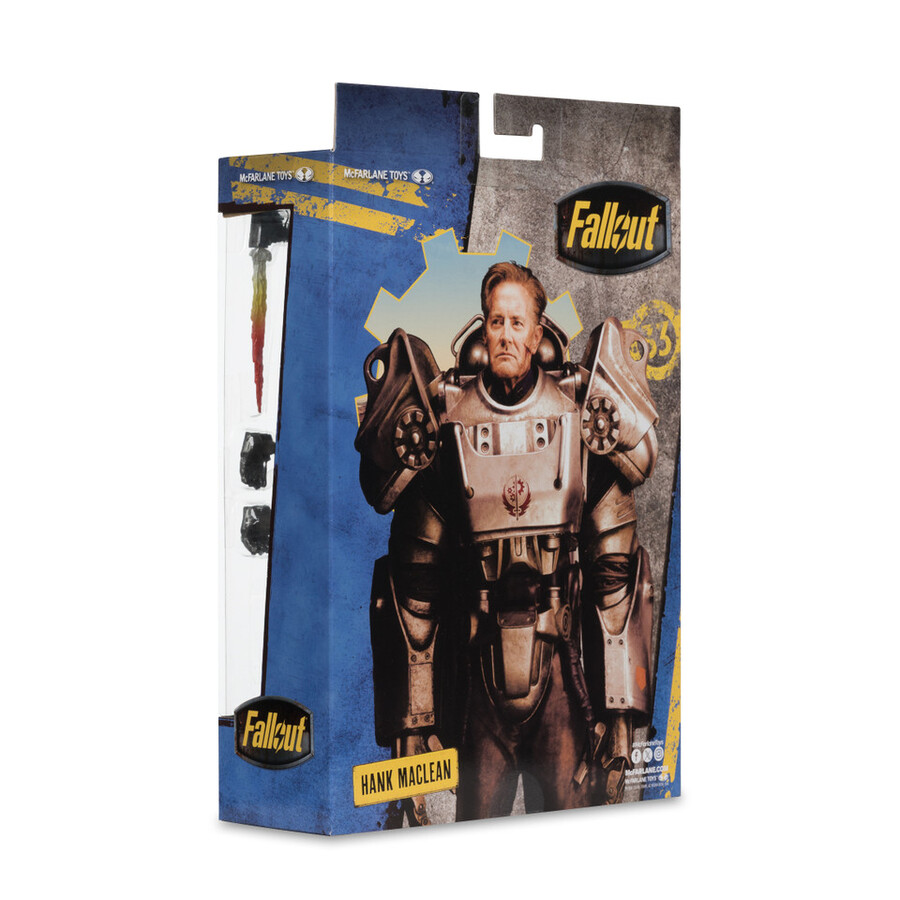 figura de lujo de 7 de hank maclean serie de televisión fallout