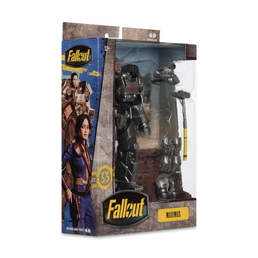 figura de lujo de maximus serie de televisión fallout de 7