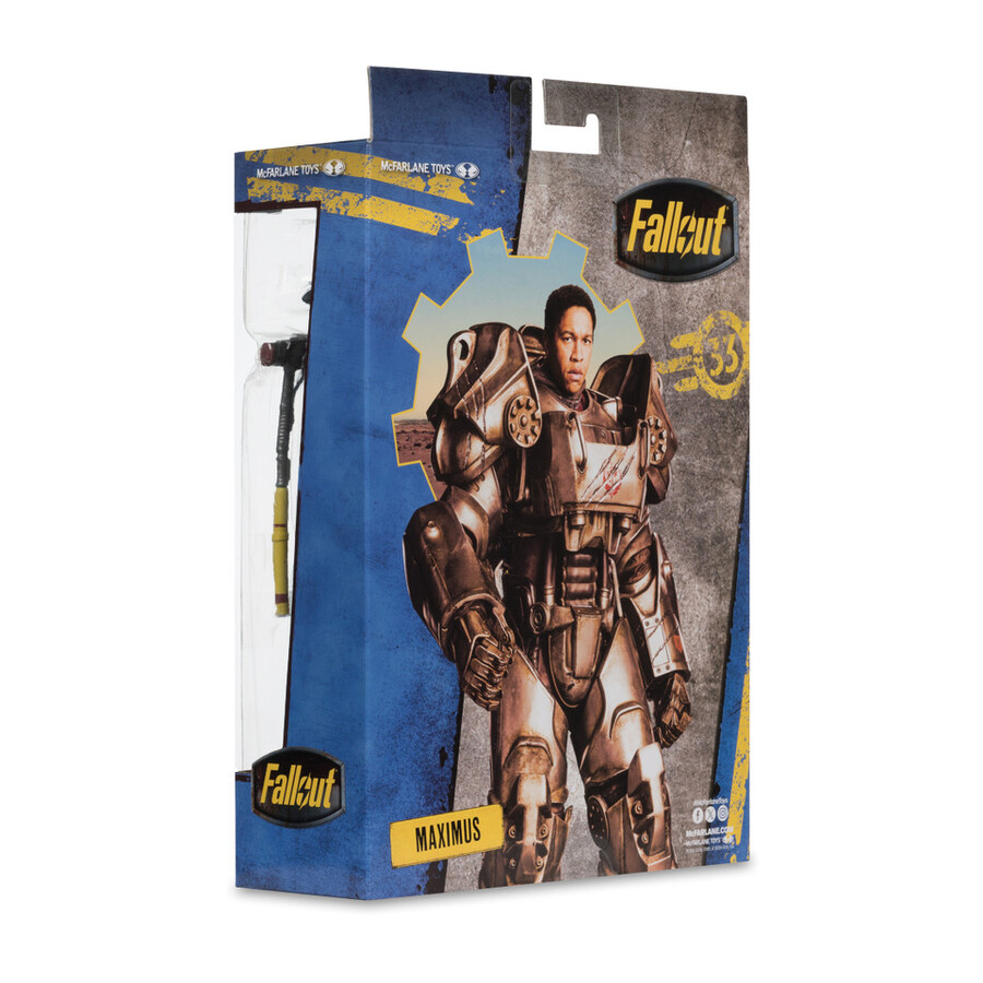 figura de lujo de maximus serie de televisión fallout de 7