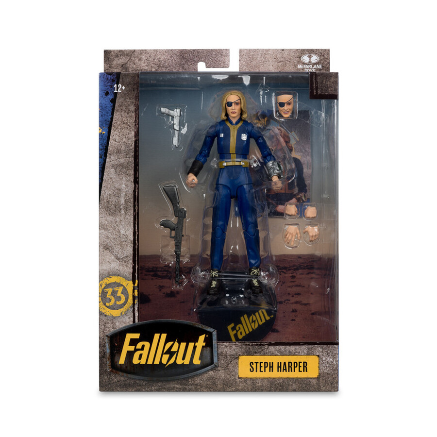 figura de lujo de 7 de steph harper serie de televisión fallout