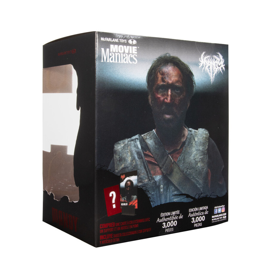 figura posada de red miller mandy movie maniacs de 15 cm exclusiva de gold label mcfarlane toys store.