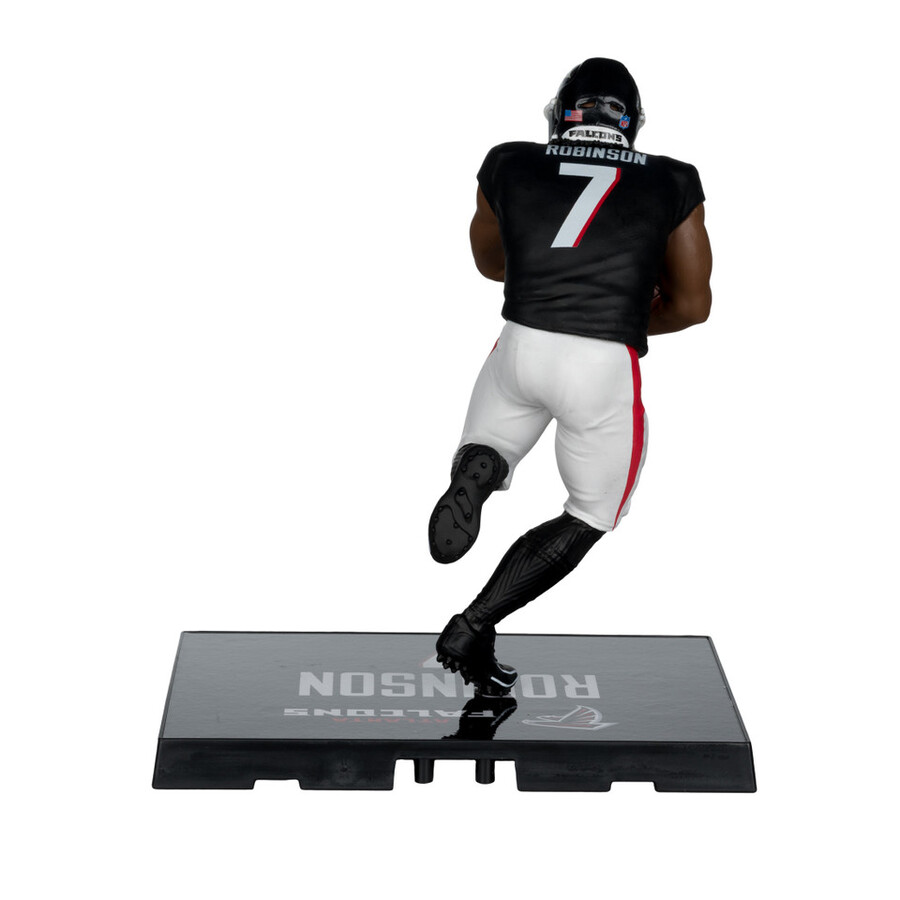 figura de 18 cm de bijan robinson atlanta falcons de la nfl mcfarlanes sportspicks