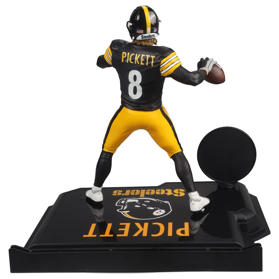 figura de 18 cm de kenny pickett pittsburgh steelers de la nfl - mcfarlanes sportspicks