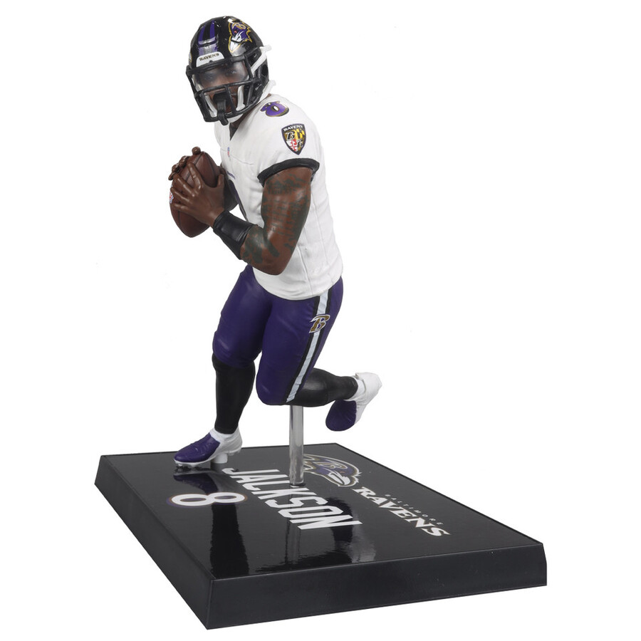 figura de 18 cm de lamar jackson baltimore ravens de la nfl mcfarlanes sportspicks