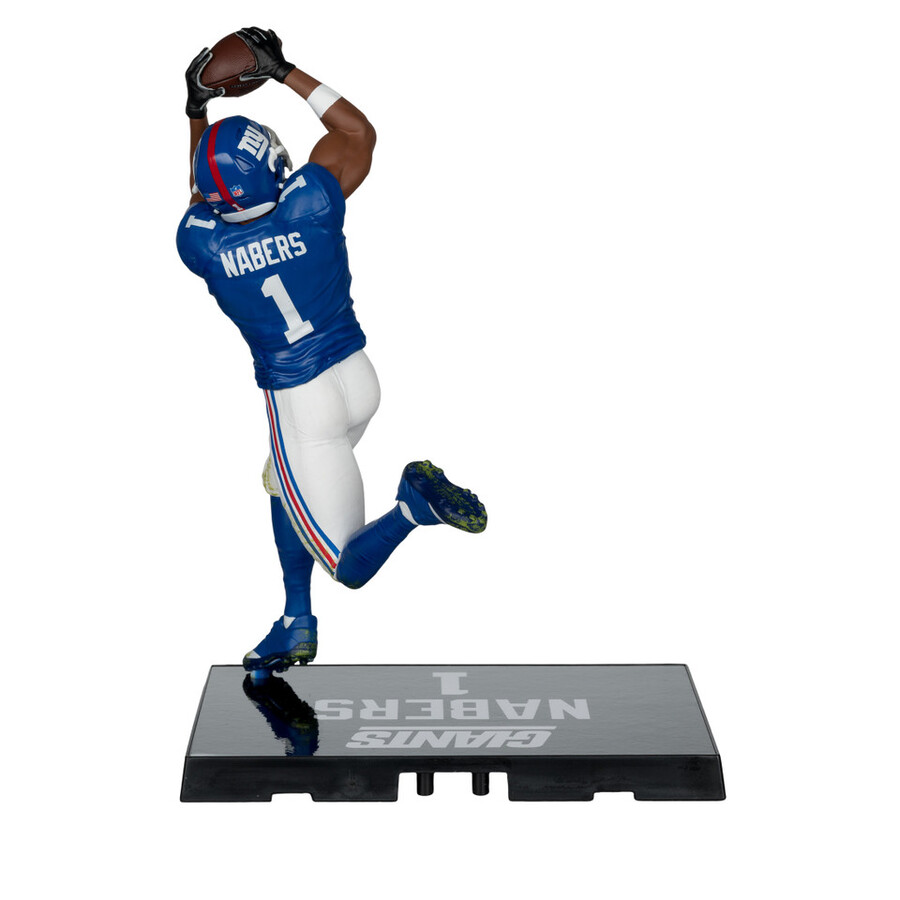 figura de 18 cm de malik nabers new york giants nfl - mcfarlanes sportspicks