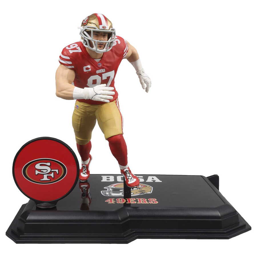 figura de 18 cm de nick bosa san francisco 49ers de la nfl - mcfarlanes sportspicks