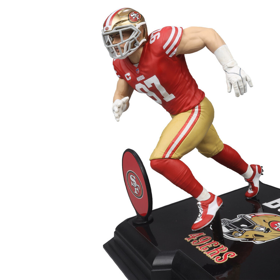 figura de 18 cm de nick bosa san francisco 49ers de la nfl - mcfarlanes sportspicks