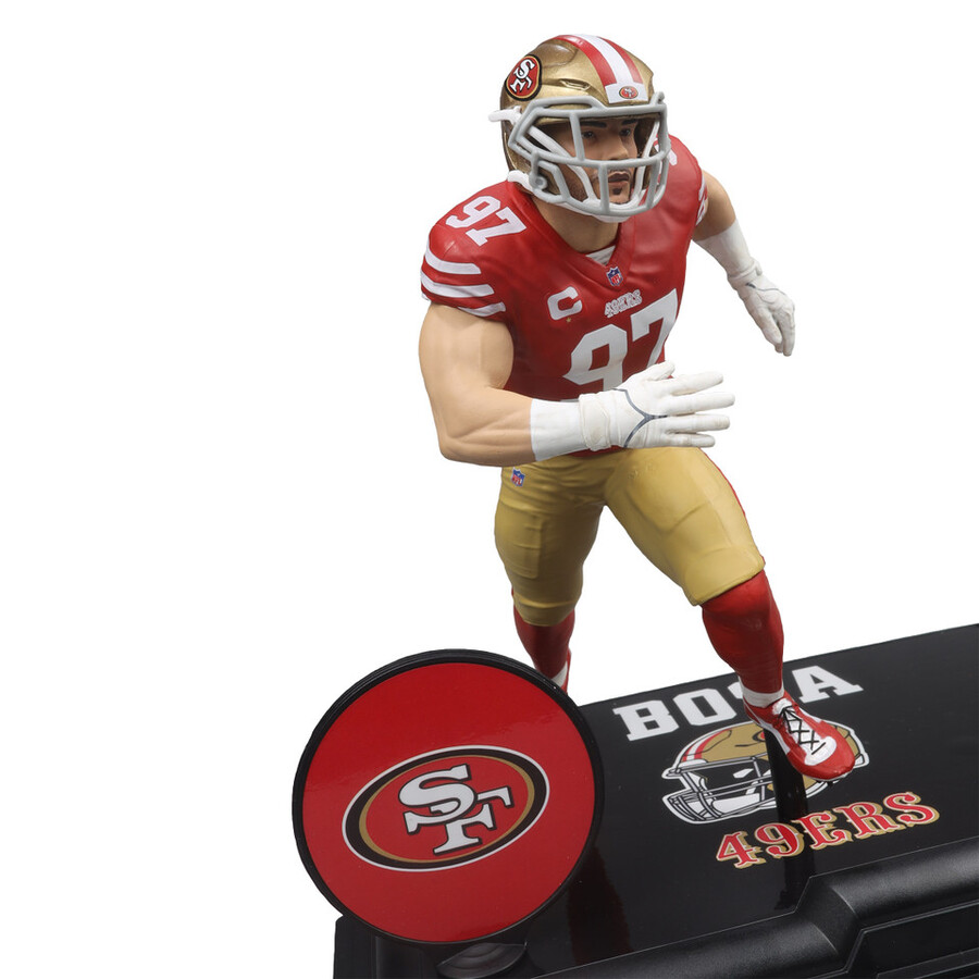 figura de 18 cm de nick bosa san francisco 49ers de la nfl - mcfarlanes sportspicks