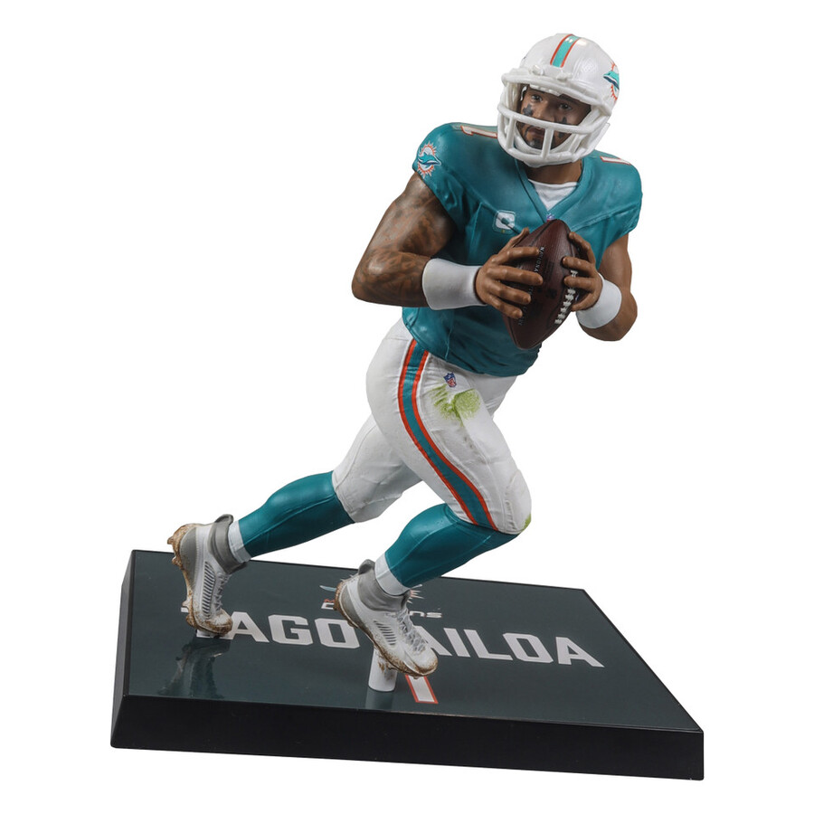 paquete nfl de tua tagovailoa miami dolphins 2 figuras chase de 7 regulares y platino mcfarlanes sportspicks
