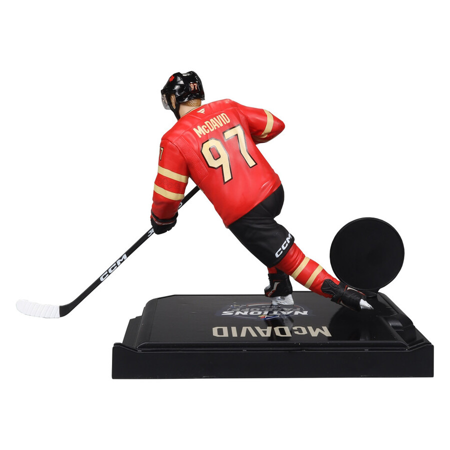 connor mcdavid equipo de canadá caja sellada de fábrica de la nhl de las cuatro naciones 6