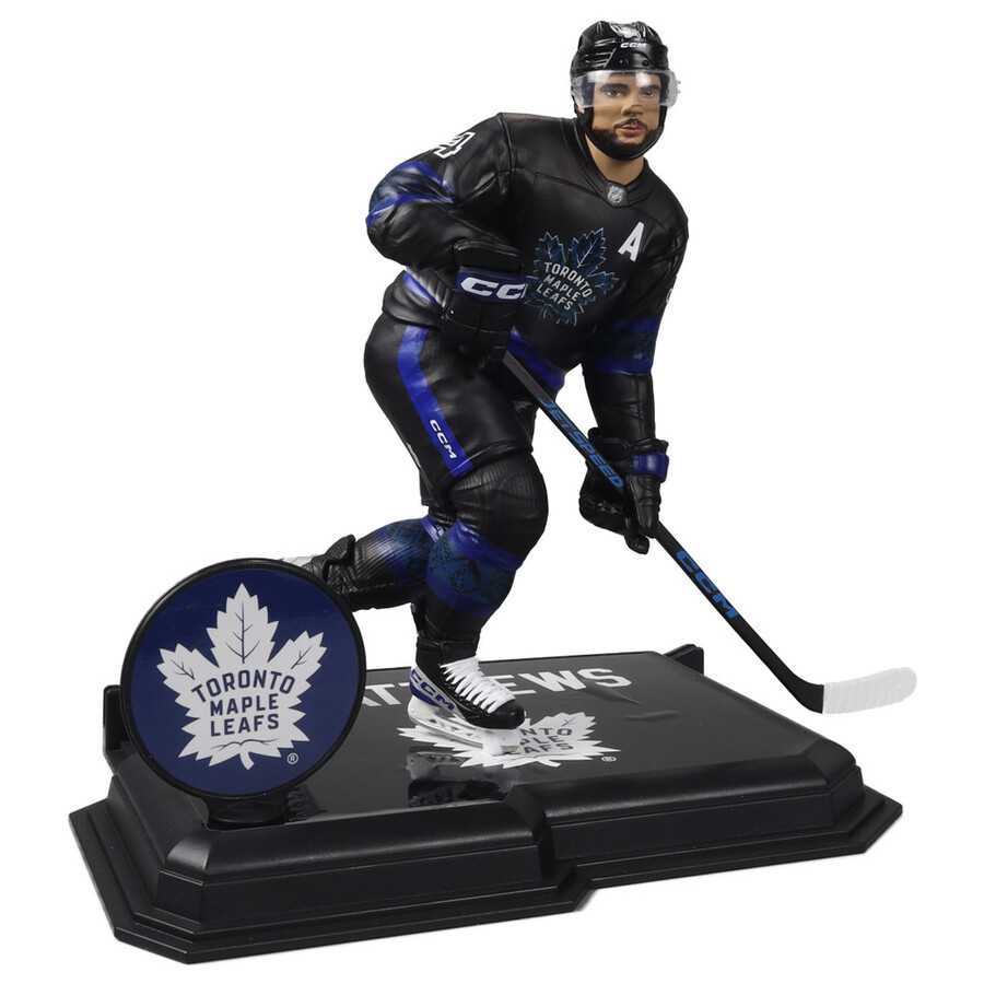 auston matthews con su tercera camiseta toronto maple leafs caja sellada de fábrica de la nhl con etiqueta dorada 6 unidades