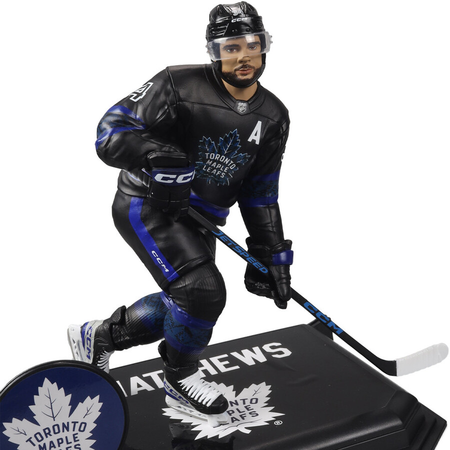 auston matthews con su tercera camiseta toronto maple leafs caja sellada de fábrica de la nhl con etiqueta dorada 6 unidades