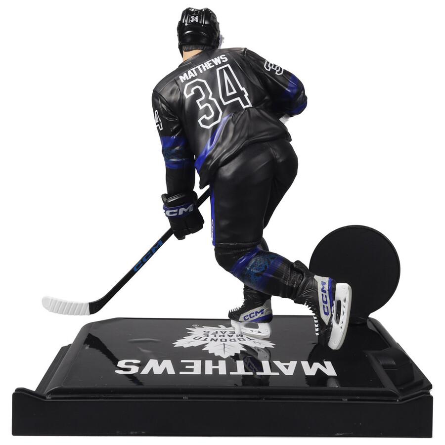 auston matthews con su tercera camiseta toronto maple leafs caja sellada de fábrica de la nhl con etiqueta dorada 6 unidades
