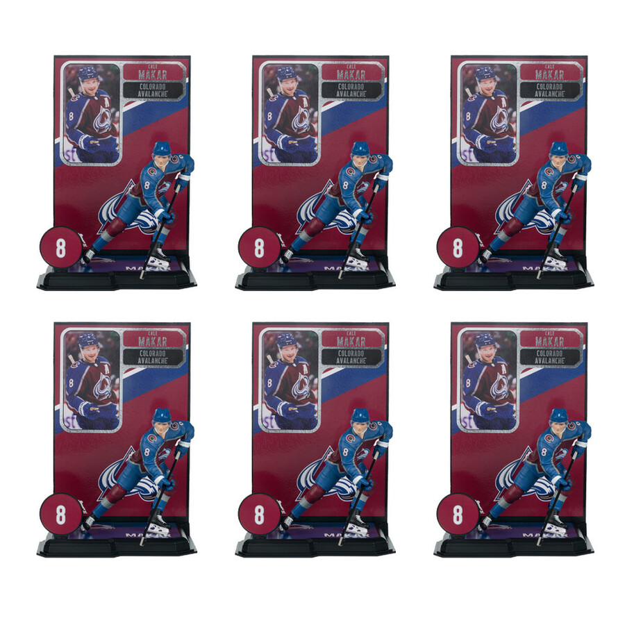 estuche sellado de fábrica de la nhl de cale makar colorado avalanche