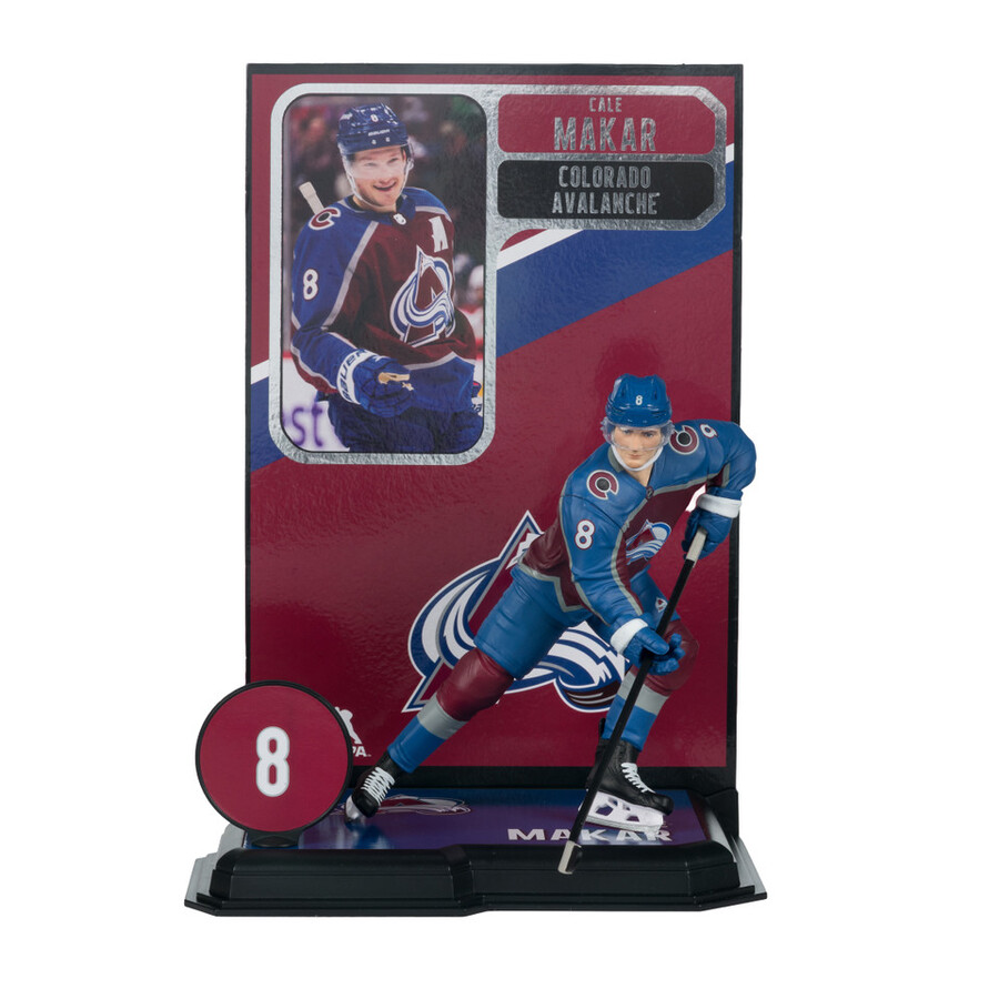 estuche sellado de fábrica de la nhl de cale makar colorado avalanche