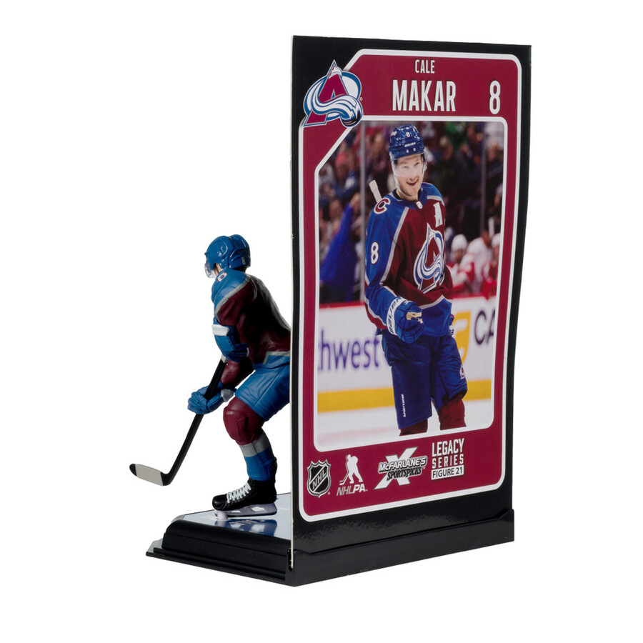 estuche sellado de fábrica de la nhl de cale makar colorado avalanche