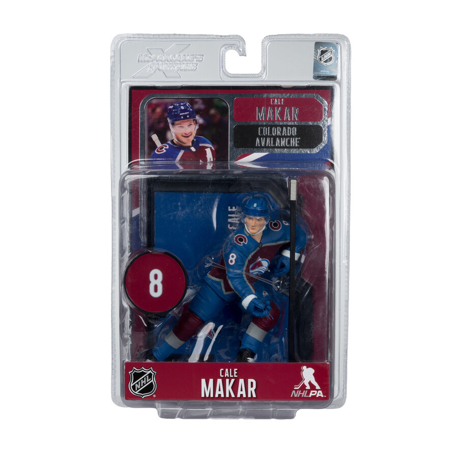 estuche sellado de fábrica de la nhl de cale makar colorado avalanche