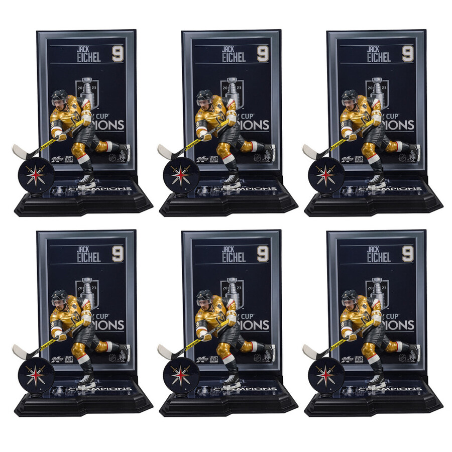 estuche sellado de fábrica de la nhl con trofeo conn smyth y copa stanley 6
