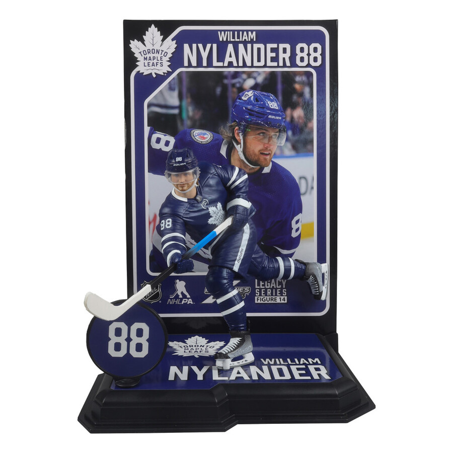caja sellada de fábrica de la nhl de william nylander toronto maple leafs 6 con chase