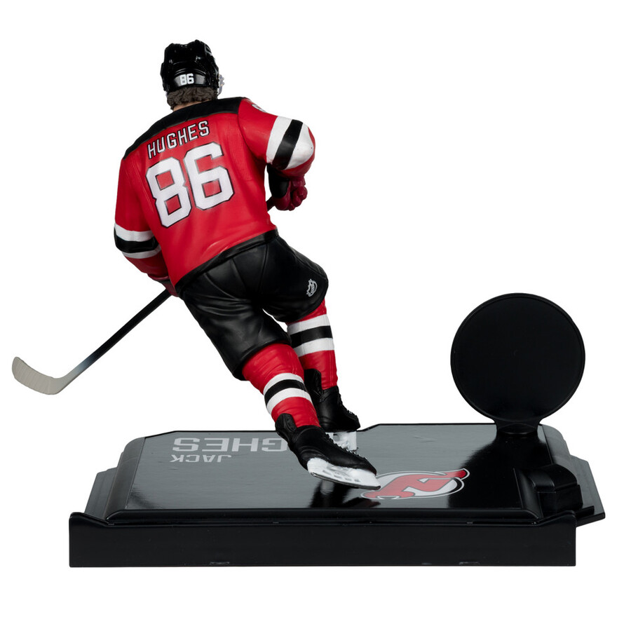 figura de 18 cm de jack hughes new jersey devils de la nhl mcfarlanes sportspicks