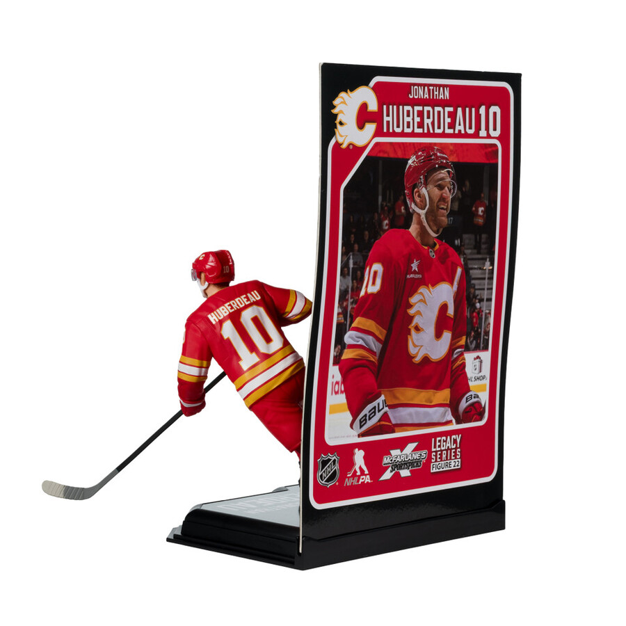 estuche sellado de fábrica de la nhl de jonathan huberdeau calgary flames