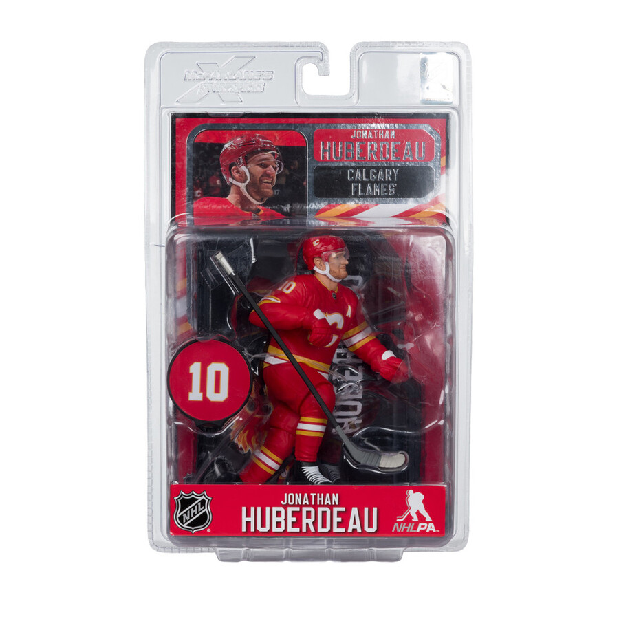 estuche sellado de fábrica de la nhl de jonathan huberdeau calgary flames